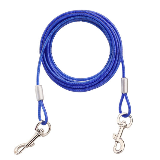 Double-End Steel Wire Rope Dog Lead – Heavy-Duty Traction & Guide Line